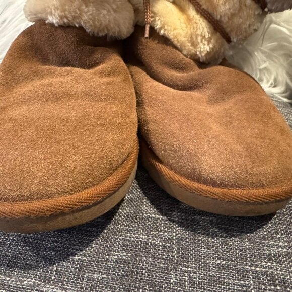 Natural Reflections “Bernie” Shearling Faux Fur Winter Boots — Women’s Size 10 - Picture 6 of 9